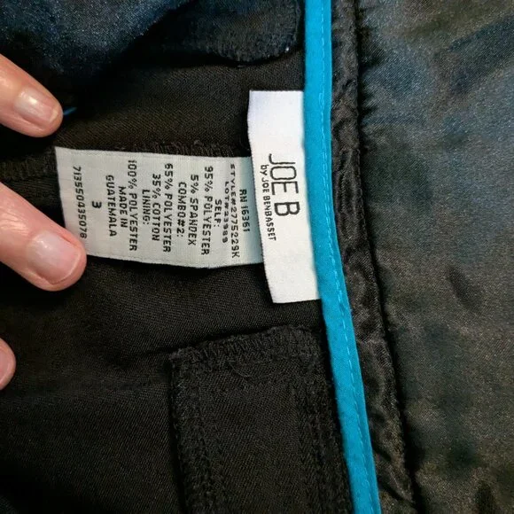 Black Dress Pants, Size 3 - Picture 3 of 7